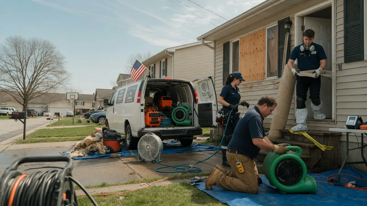 Water Damage Restoration in West Fork, AR near me